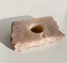 Load image into Gallery viewer, Pink Amethyst Candle Holder