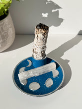 Load image into Gallery viewer, Ceramic Moon Phase Smudge Bowl

