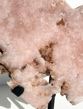 Load image into Gallery viewer, Pink Amethyst Heart Slab on Stand
