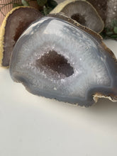 Load image into Gallery viewer, Natural Agate Crystal Geode
