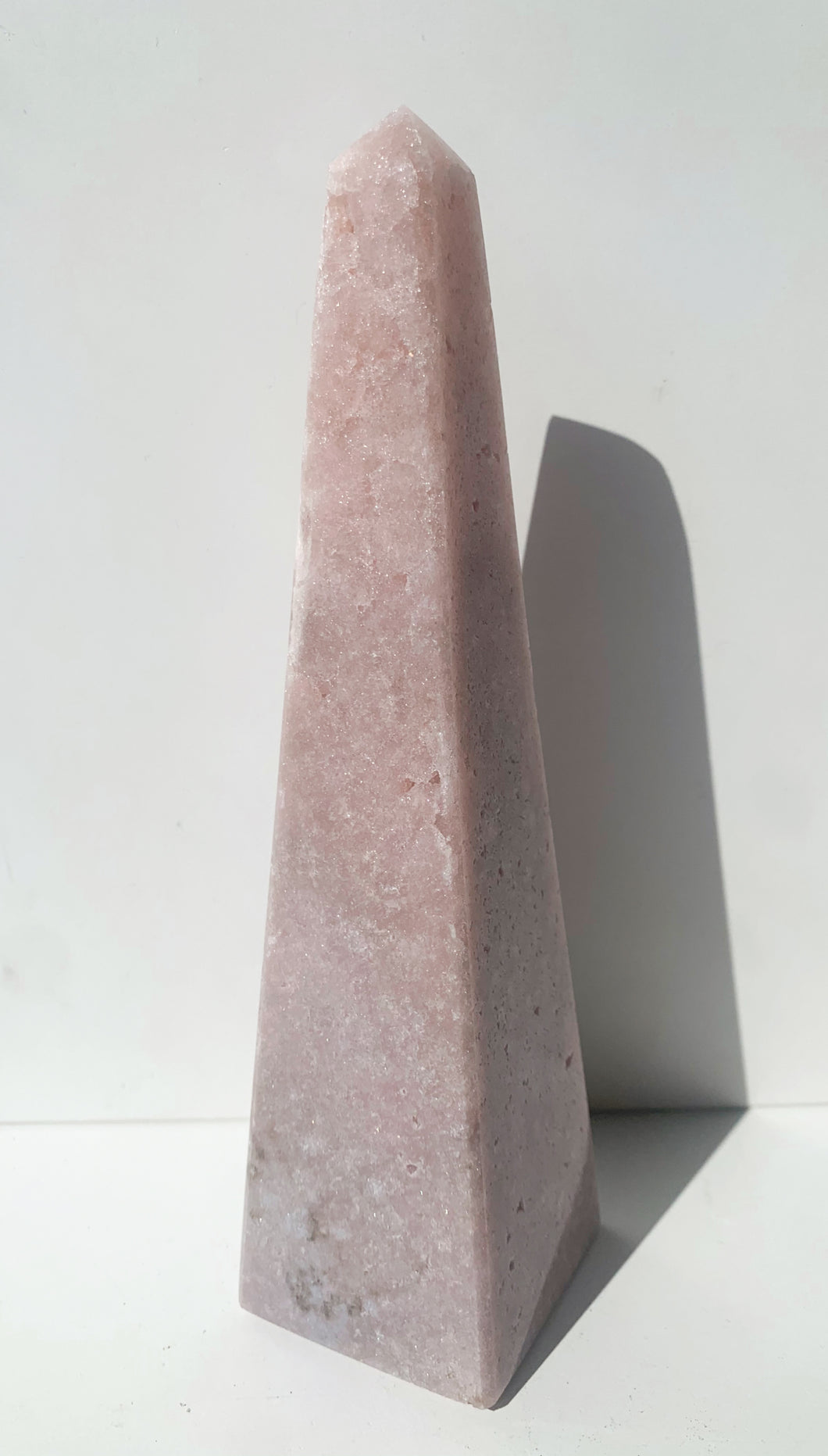 Pink Amethyst Obelisk